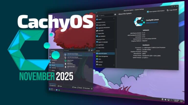 CachyOS November 2025 Release Adds Accessibility Tools, COSMIC Greeter