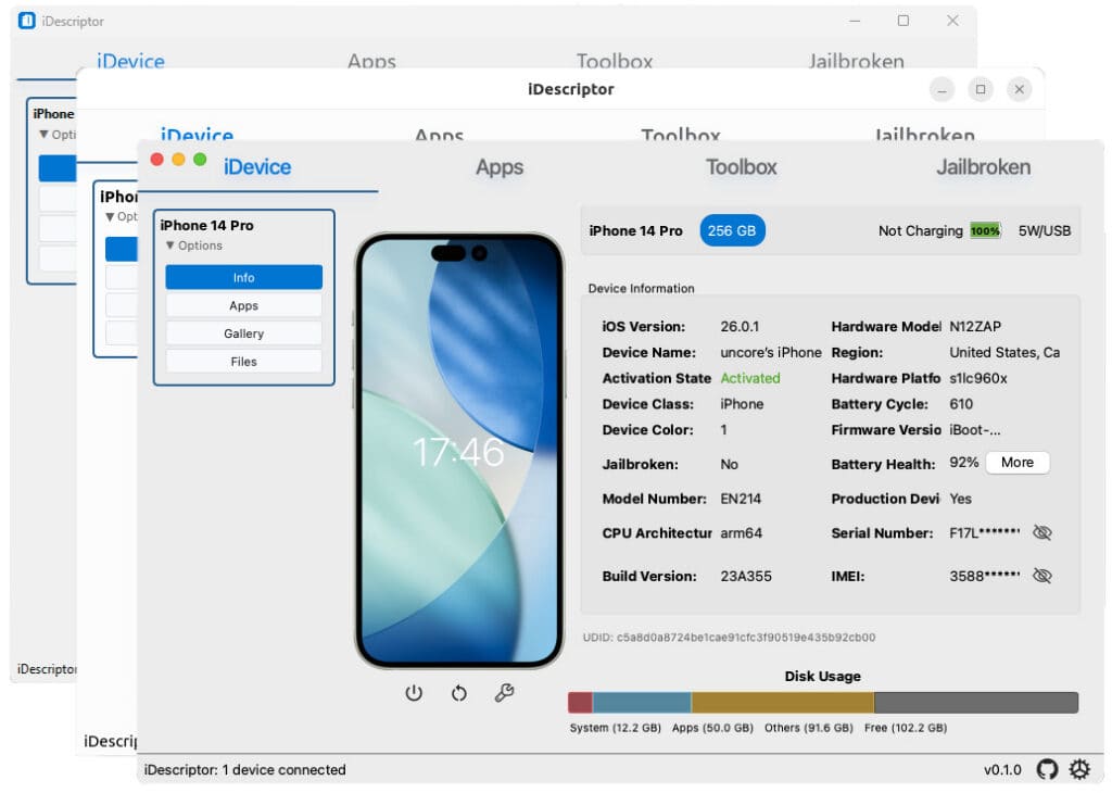 iDescriptor finally gives Linux users a straightforward way to manage their iPhones.