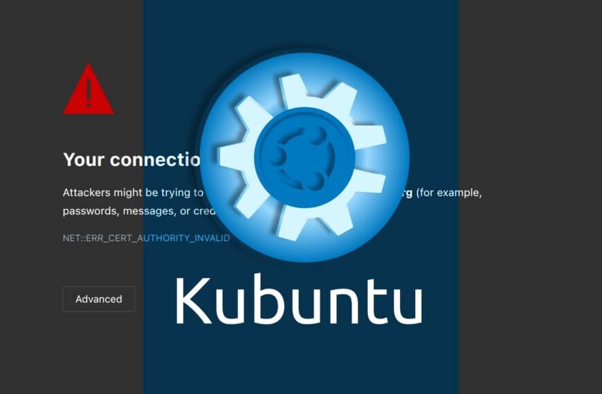 Kubuntu Website Inaccessible Due to SSL Configuration Mistake
