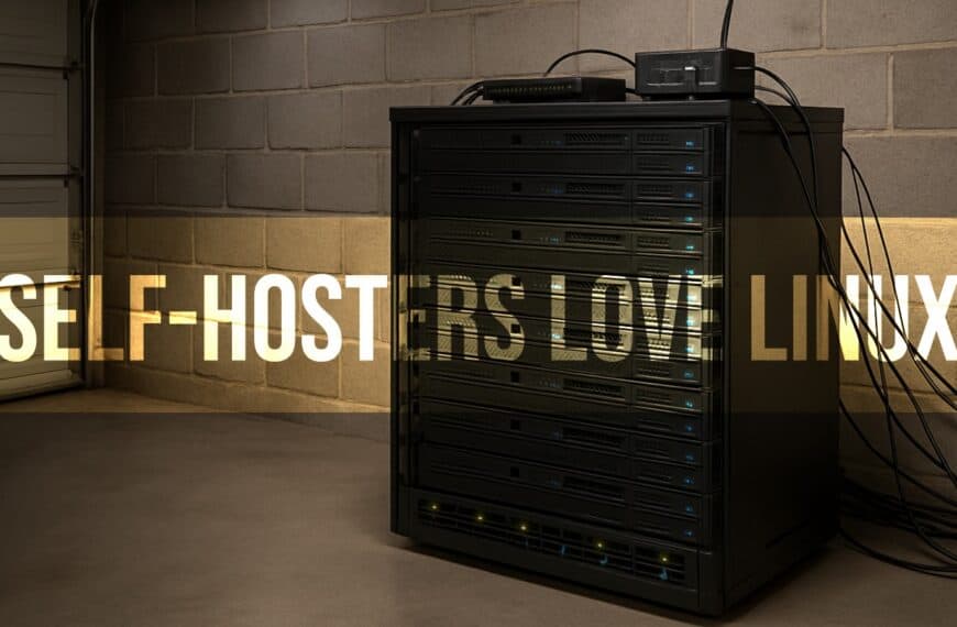 Self-Hosters Confirm It Again: Linux Dominates the Homelab OS Space