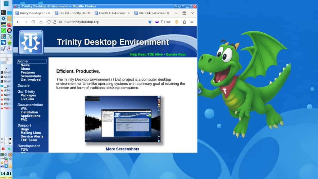 Trinity R14.1.5 Desktop Environment