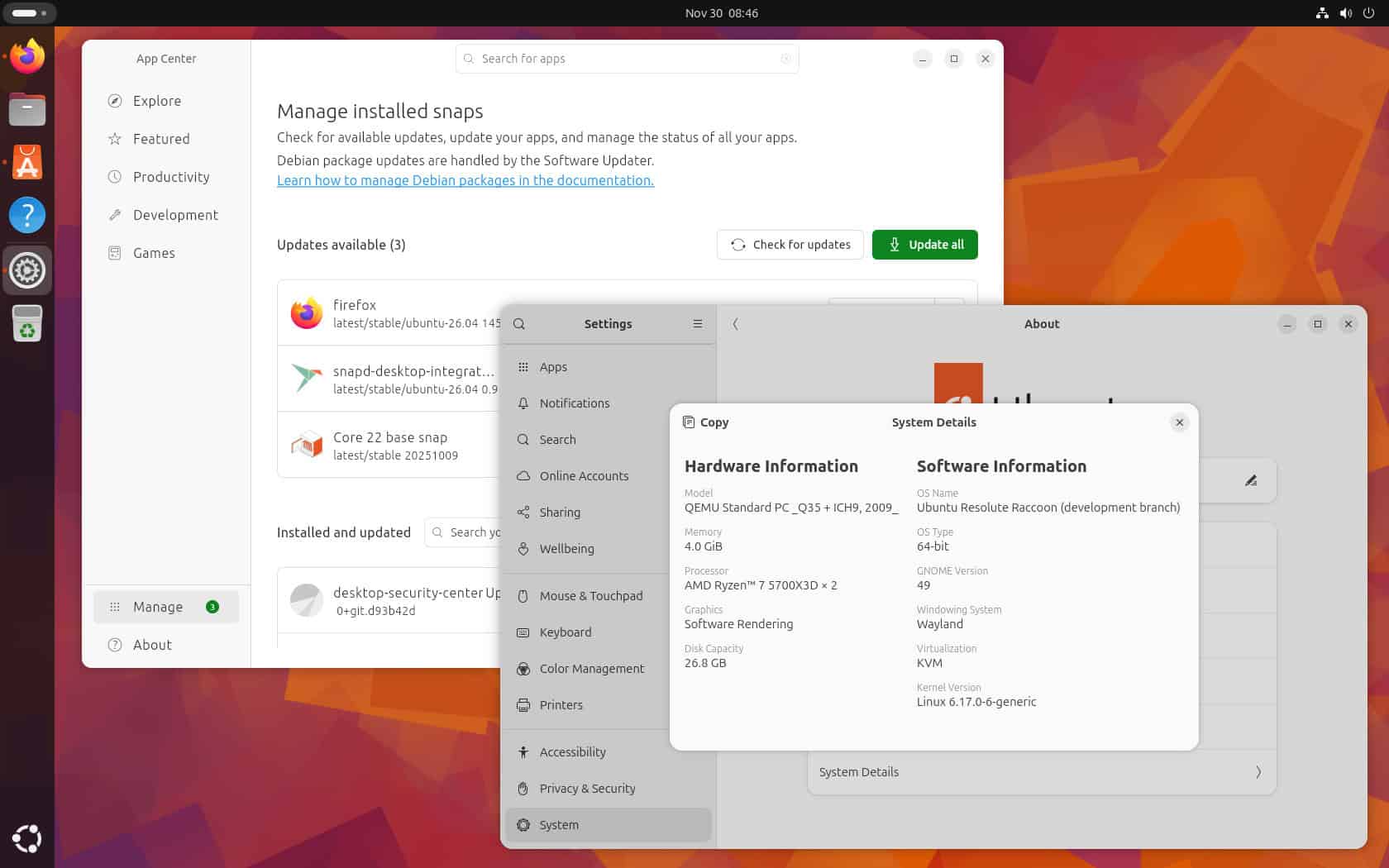 Ubuntu 26.04 LTS Roadmap Reveals GNOME 50, New Default Apps