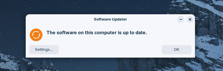 A fully updated Zorin 17 system.