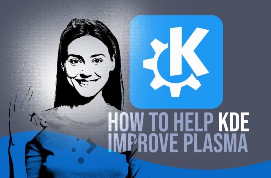 How to Help KDE Improve Plasma Through User Feedback
