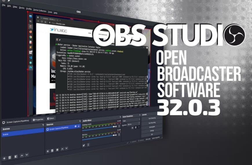 OBS Studio 32.0.3 Fixes Crashes During Shutdown and Canvas Removal