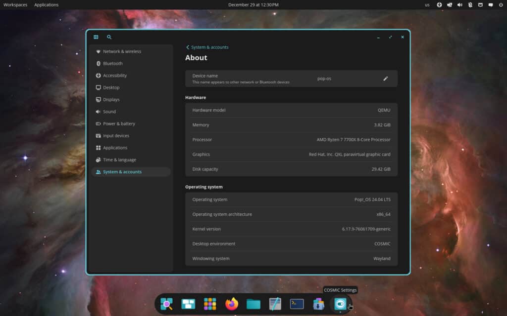 Pop!_OS 24.04 LTS successfully upgraded from 22.04 LTS.