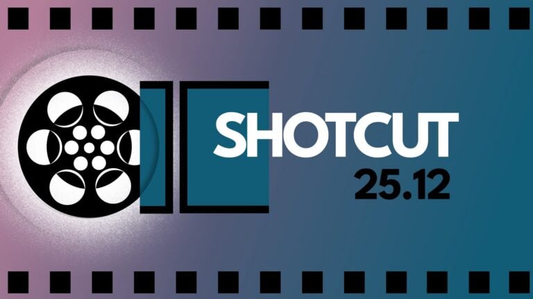 Shotcut 25.12 Video Editor Delivers Full 10-Bit CPU Video Processing