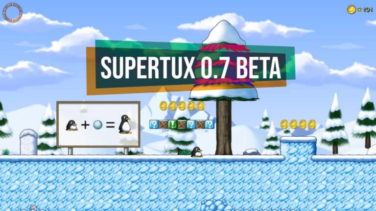SuperTux 0.7 Beta Lands With Massive World Redesigns