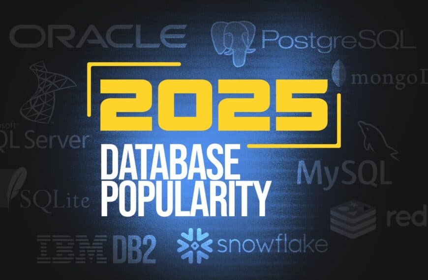 Oracle, MySQL, and SQL Server Remain the World’s Most Popular Databases