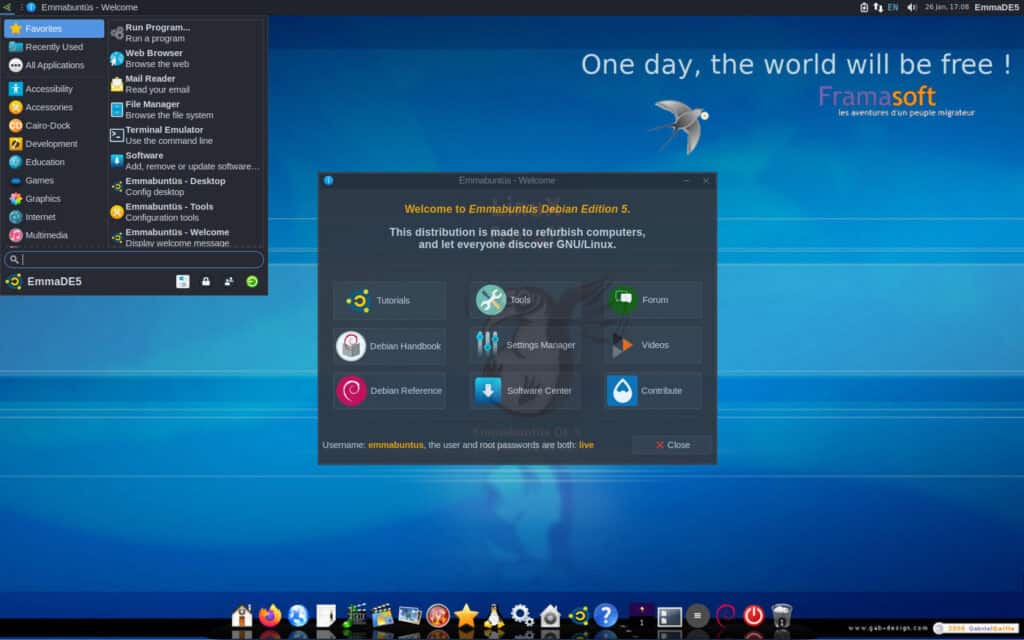 Emmabuntüs Debian Edition 5 1.05