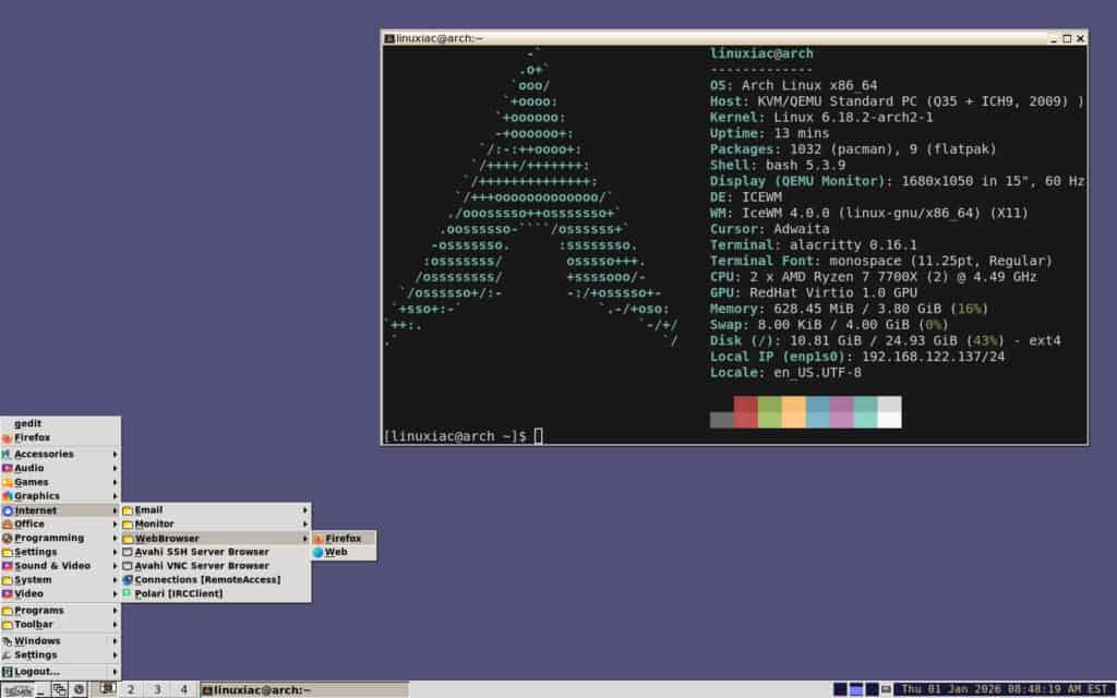 IceWM 4.0 Window Manager