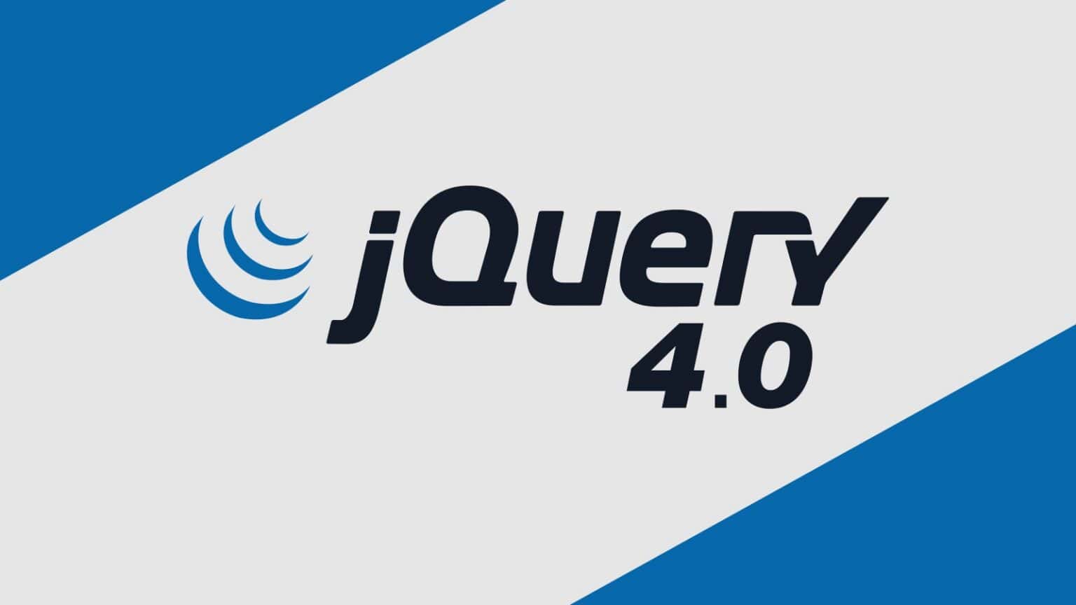 Jquery 4 0 Released After A Decade With Modernization Changes
