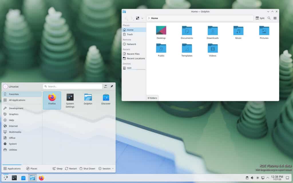 KDE Plasma 6.6 Beta