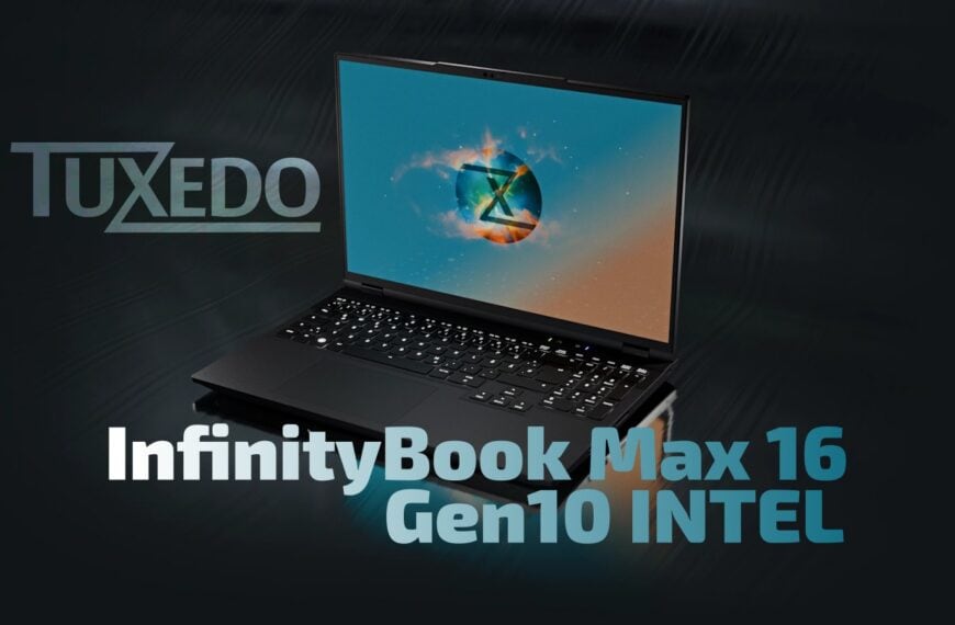 TUXEDO Launches InfinityBook Max 16 With OLED Display and RTX Graphics