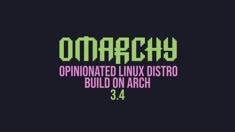 Arch-Based Omarchy 3.4 Released With Tmux Integration, Hibernation by Default
