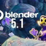 Blender 5.1 Launches With Big Speed Improvements Across Animation, Rendering, and UI