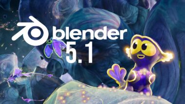 Blender 5.1 Launches With Big Speed Improvements Across Animation, Rendering, and UI