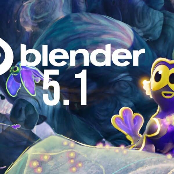 Blender 5.1 Launches With Big Speed Improvements Across Animation, Rendering, and UI