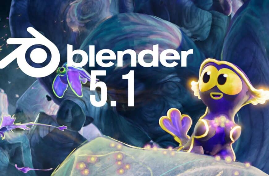 Blender 5.1 Launches With Big Speed Improvements Across Animation, Rendering, and UI