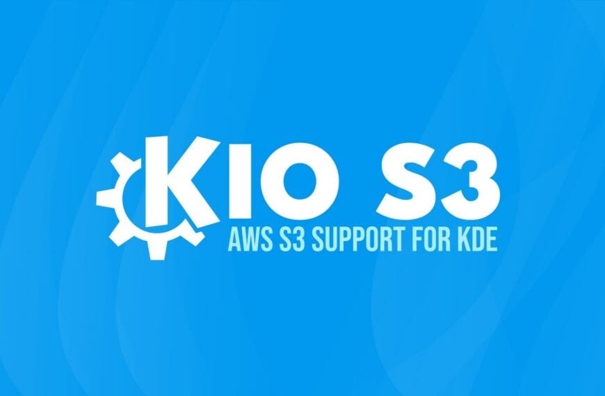 KDE Introduces KIO S3 for Native Amazon S3 Storage Access