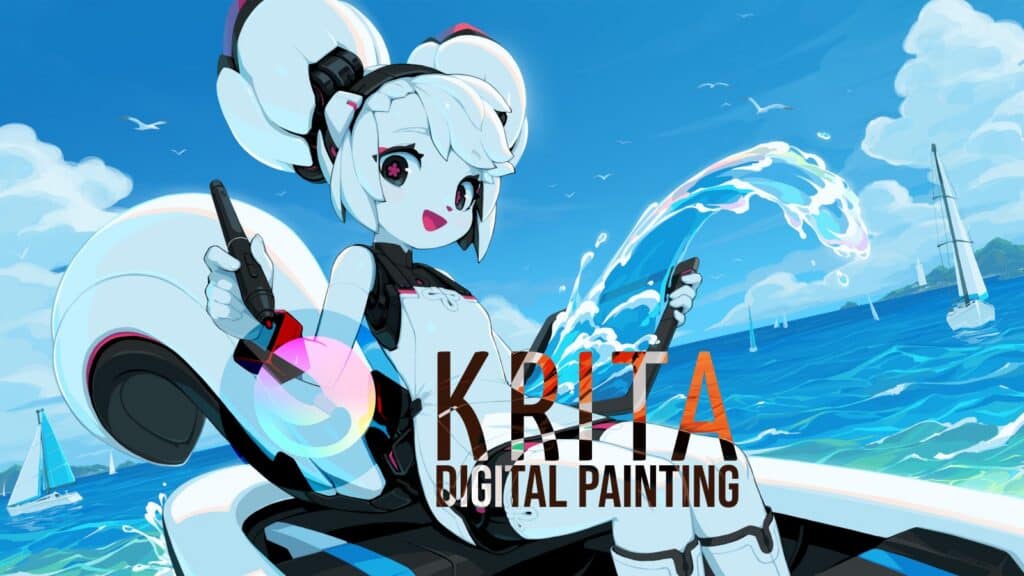 Krita 5.3 and Krita 6.0 Released With New Text Engine and Wayland HDR Support