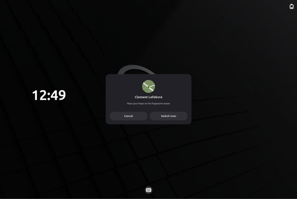 New Cinnamon screensaver.