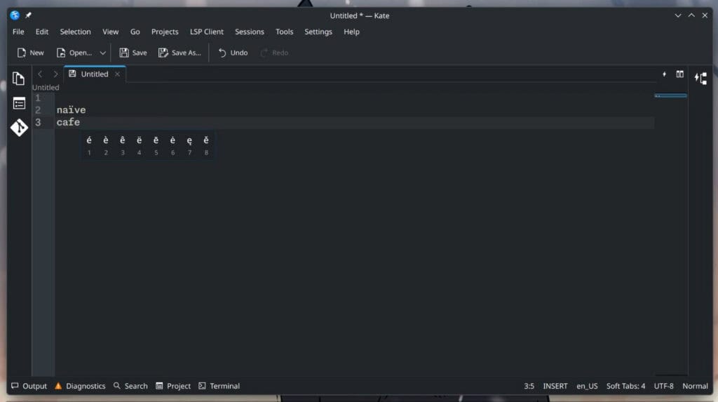 Plasma 6.7 will allow you to type characters not on your physical keyboard by pressing and holding the keys.