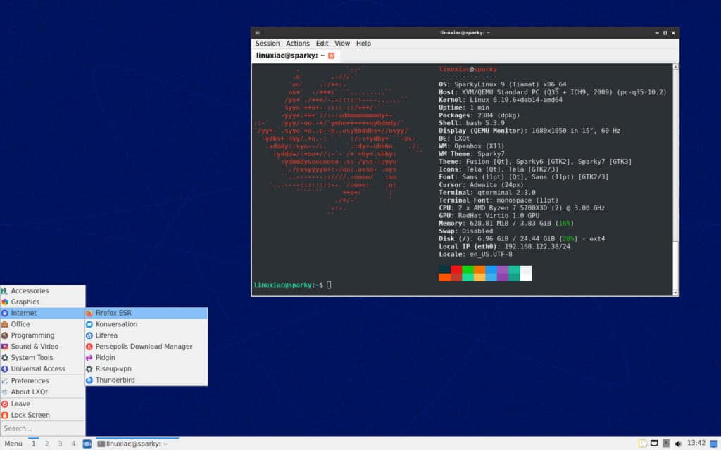 SparkyLinux 2026.03 LXQt Edition