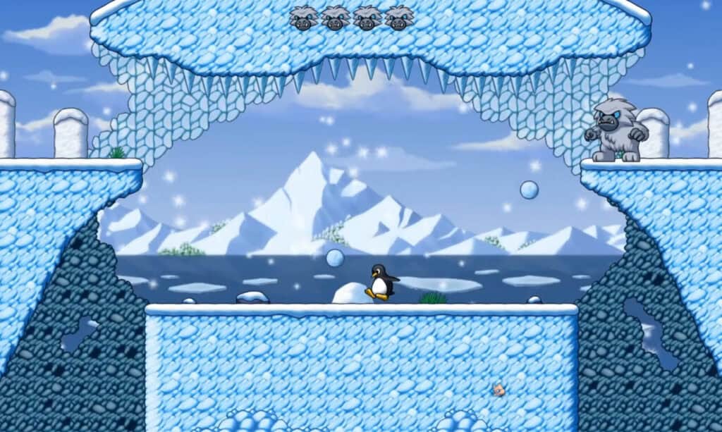 SuperTux is an open-source classic 2D jump’n run sidescroller game.
