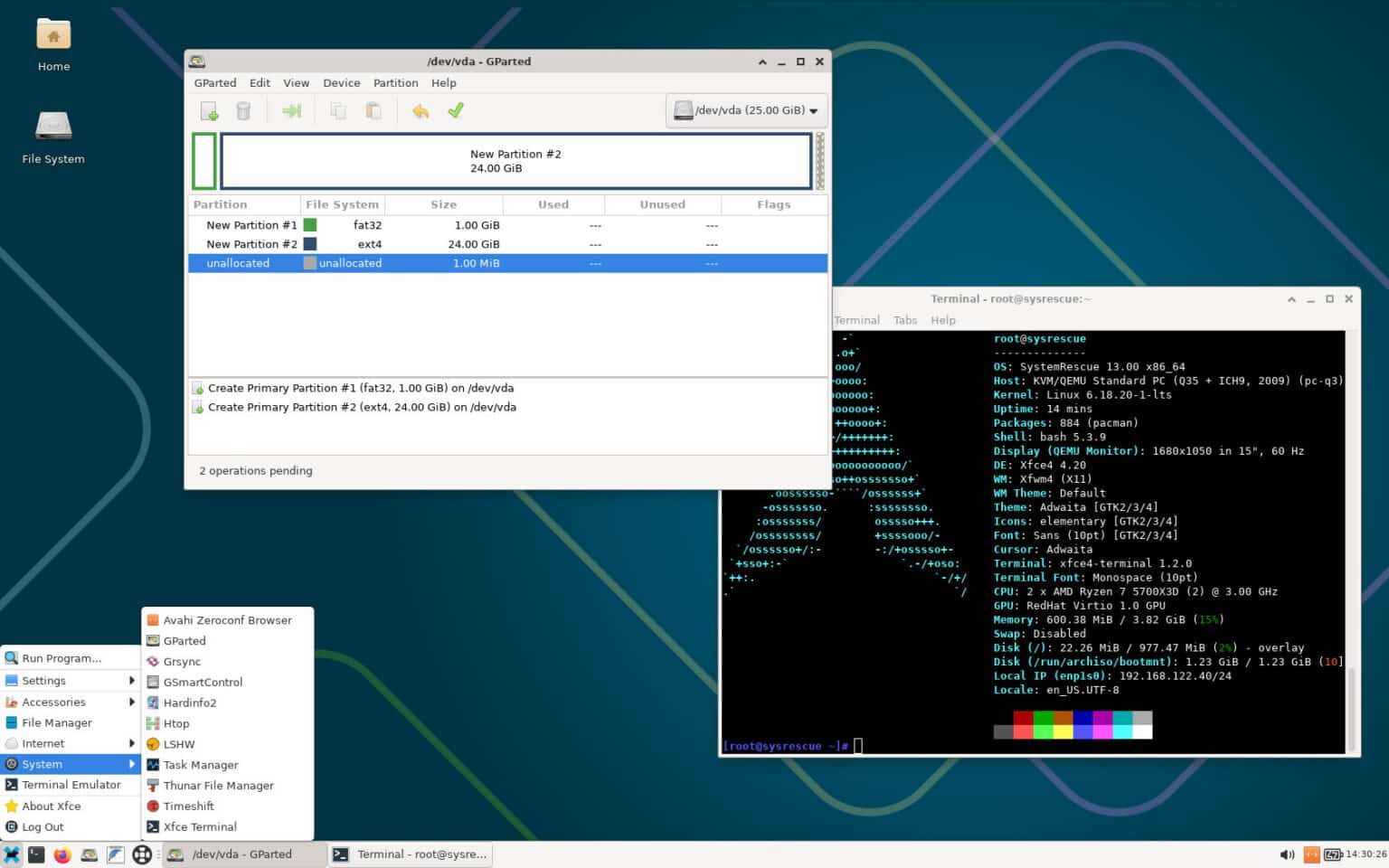 SystemRescue 13 Released With Linux Kernel 6.18 and GParted 1.8.1