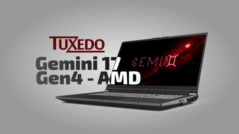 TUXEDO Gemini 17 AMD Linux Laptop Debuts with Ryzen 9