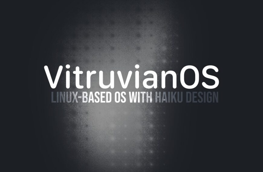 VitruvianOS 0.3 Debuts as Haiku-Inspired Linux OS Without X11 or Wayland