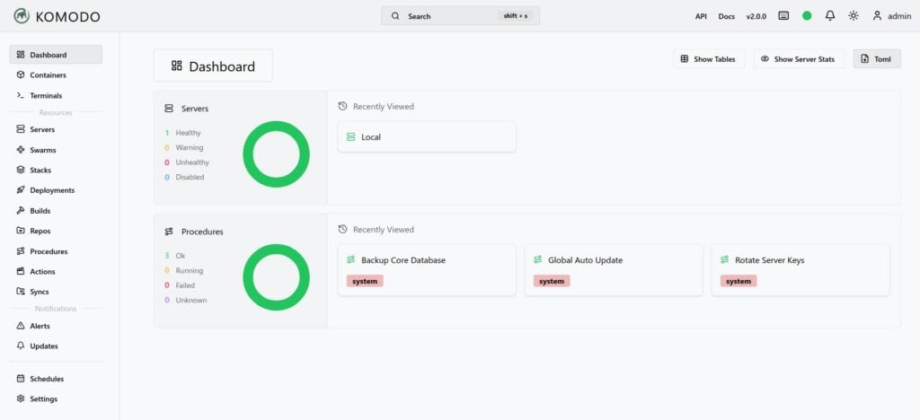 Komodo 2.0 Build and Deploy Tool Adds  Docker Swarm Support