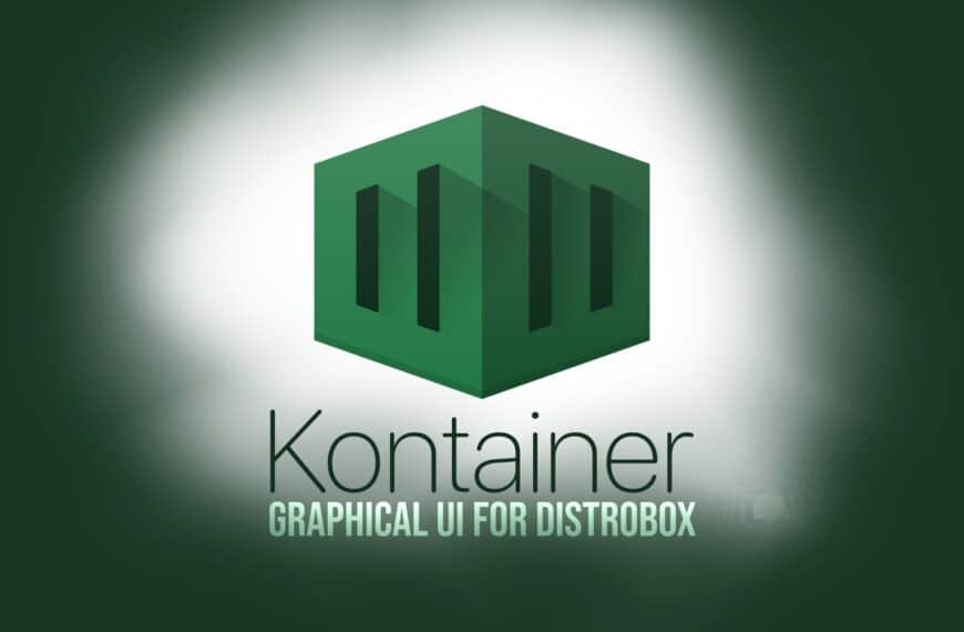 Kontainer Is a New KDE Front End for Distrobox Containers