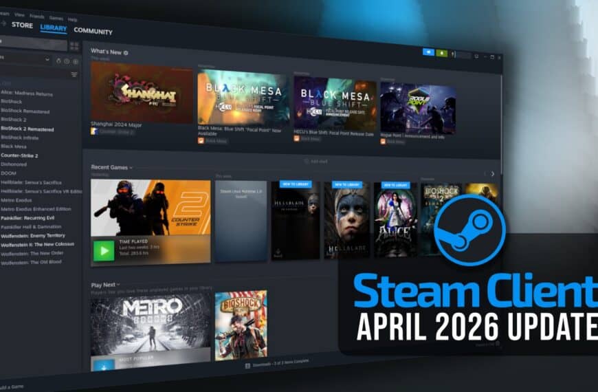Steam April 2026 Client Update Adds Remote Downloads Management