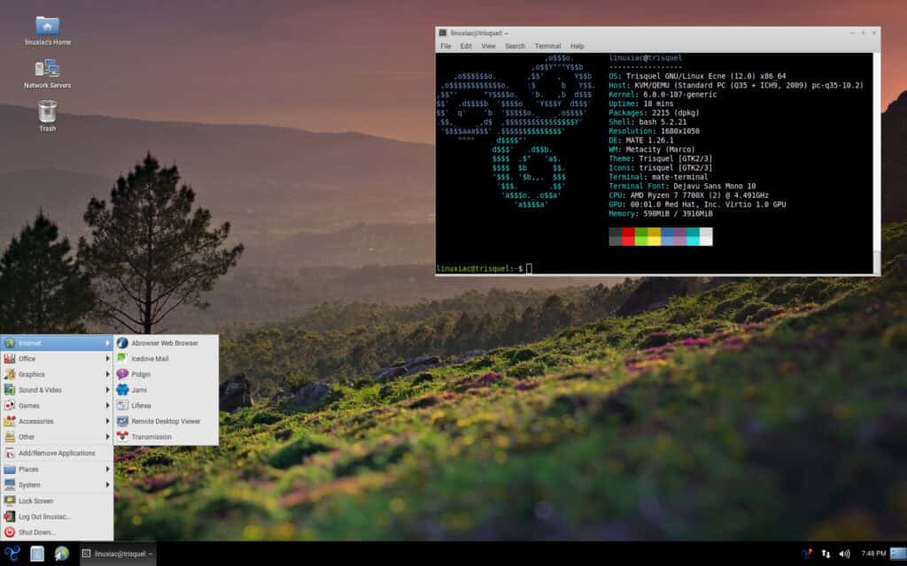 Trisquel 12 GNU/Linux
