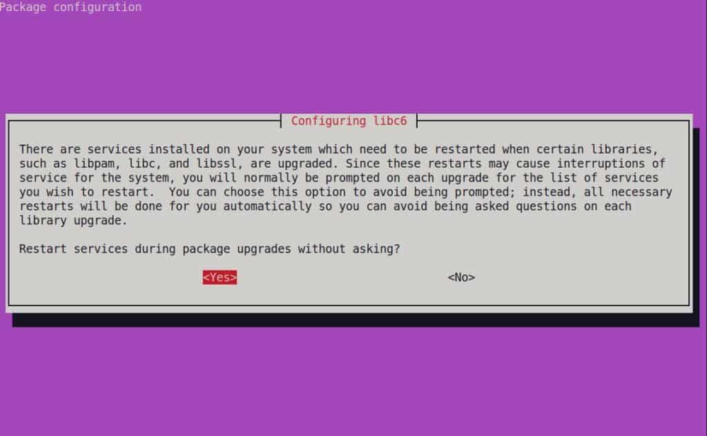 Enable automatic restart of the service.
