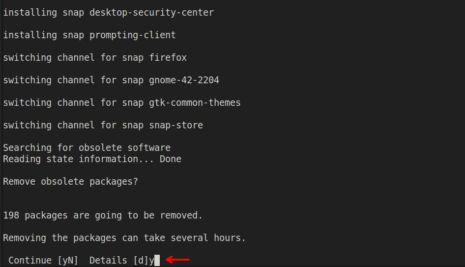 Remove obsolete packages.