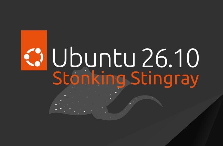 Ubuntu 26.10 Stonking Stingray Officially Announced for October 15 Release