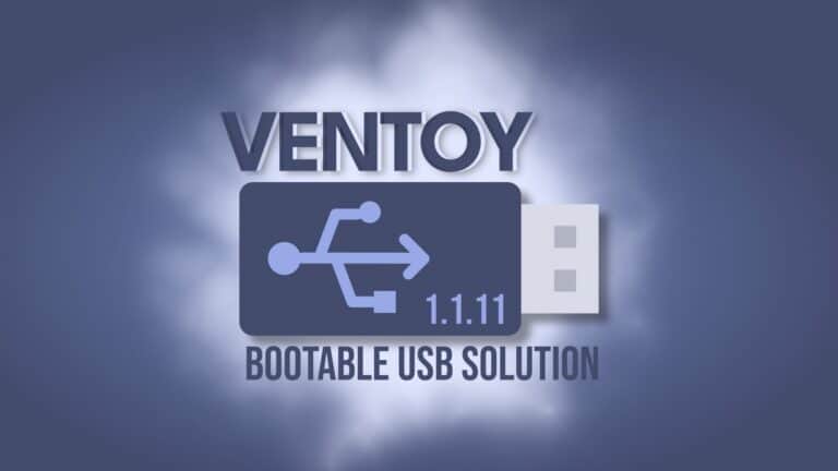 Ventoy 1.1.11 Improves Windows UEFI Booting