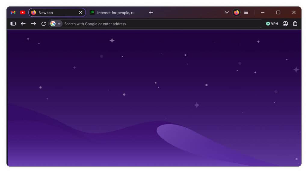 Mozilla Firefox Nova