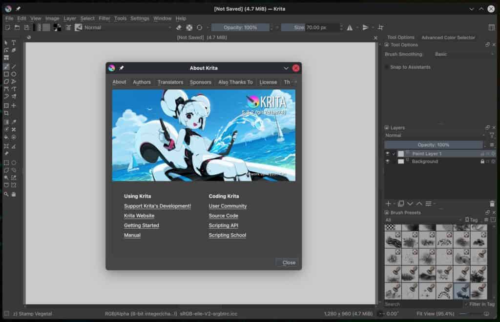 Krita 5.3.2 Digital Painting App