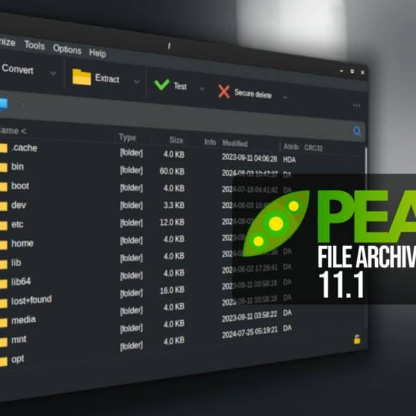 PeaZip 11.1 File Archiver Adds Security Fixes and Updates 7z Backend
