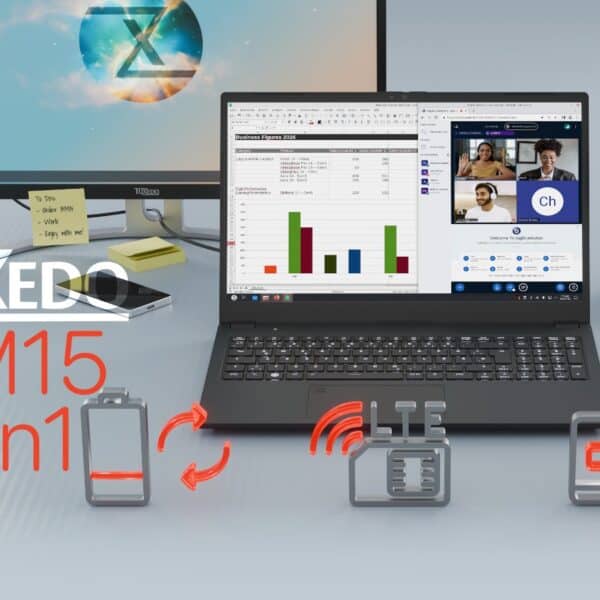 TUXEDO BM15 Debuts as a Repairable Linux Business Laptop