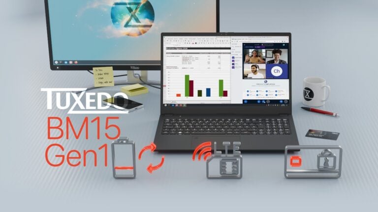TUXEDO BM15 Debuts as a Repairable Linux Business Laptop