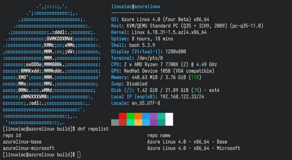 Microsoft Azure Linux 4.0