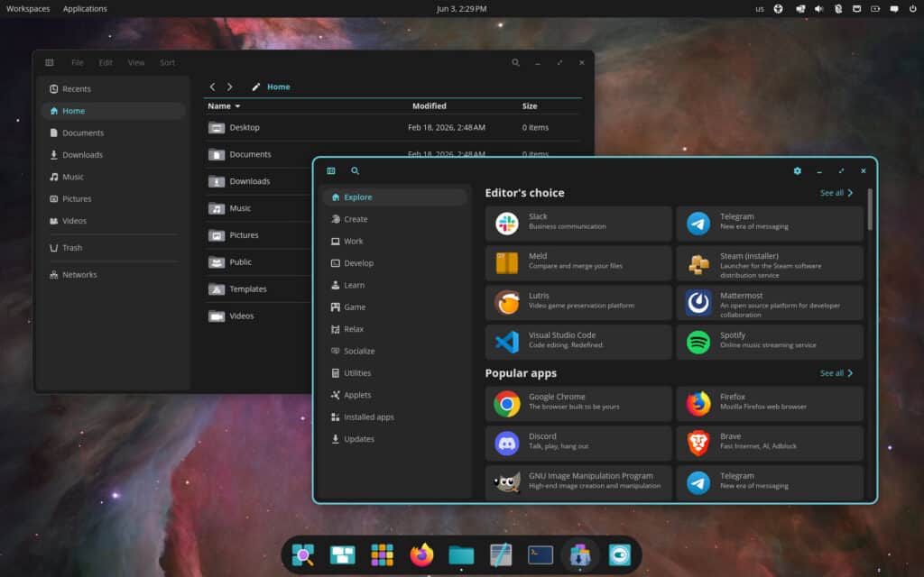 COSMIC Desktop 1.0.15