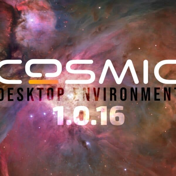 COSMIC Desktop 1.0.16 Improves Bluetooth Pairing and File Handling