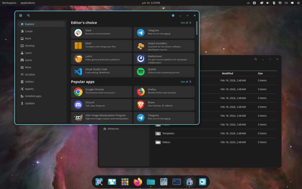 COSMIC Desktop 1.0.16