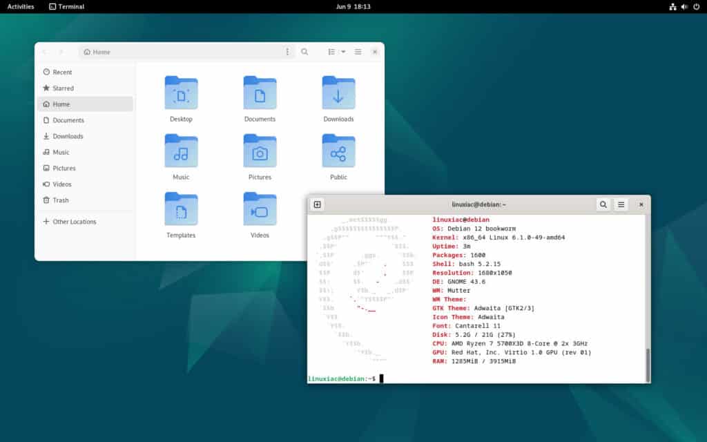 Debian 12 (Bookworm)